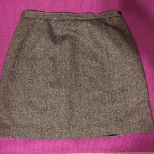 Talbots mix size mini skirt suit